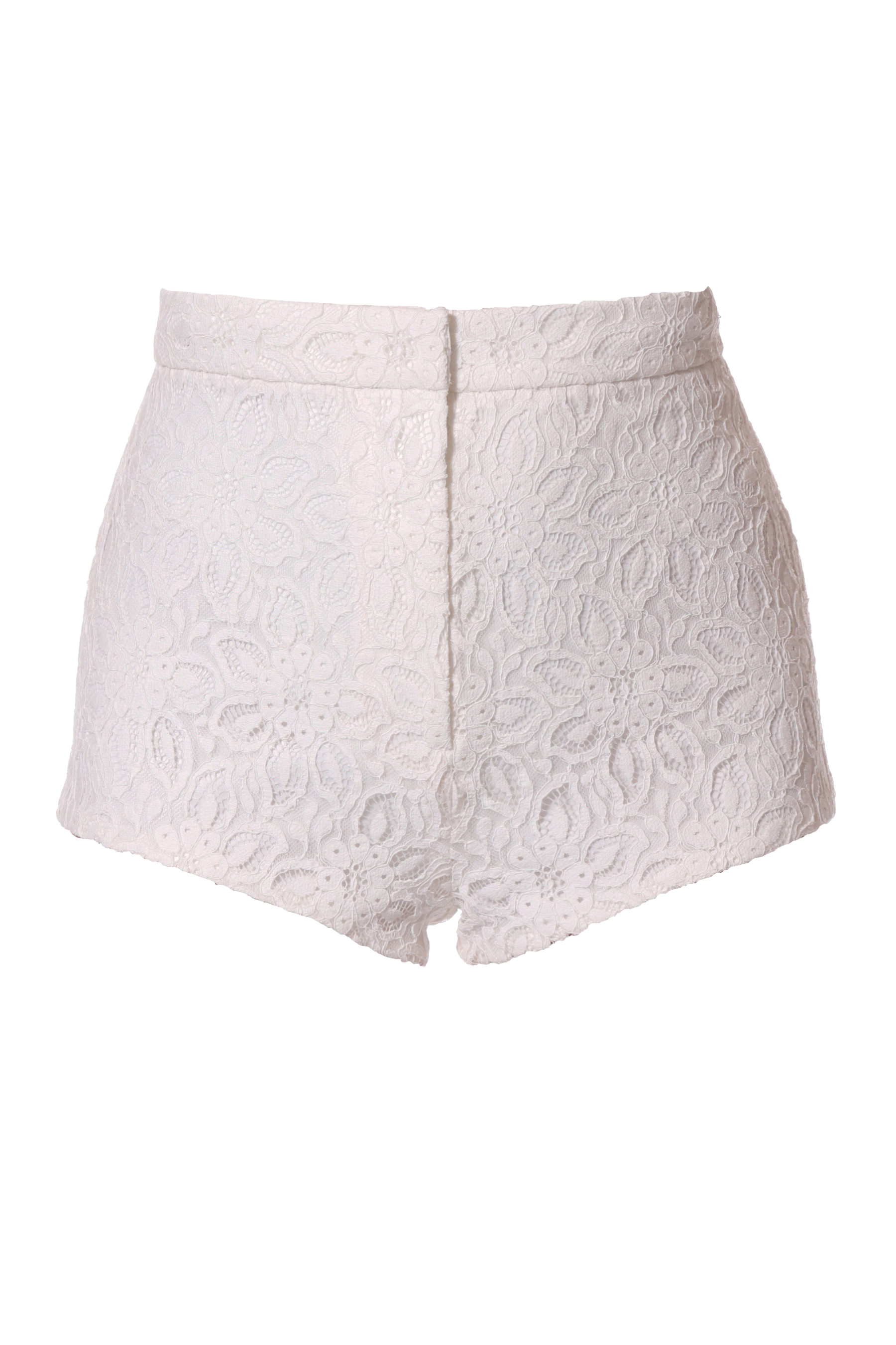 Micro Shorts Cori Off White - White - M - HALEWSKI - Mini shorts Micro Shorts Cori Off White - White - M - HALEWSKI - Mini shorts von HALEWSKI