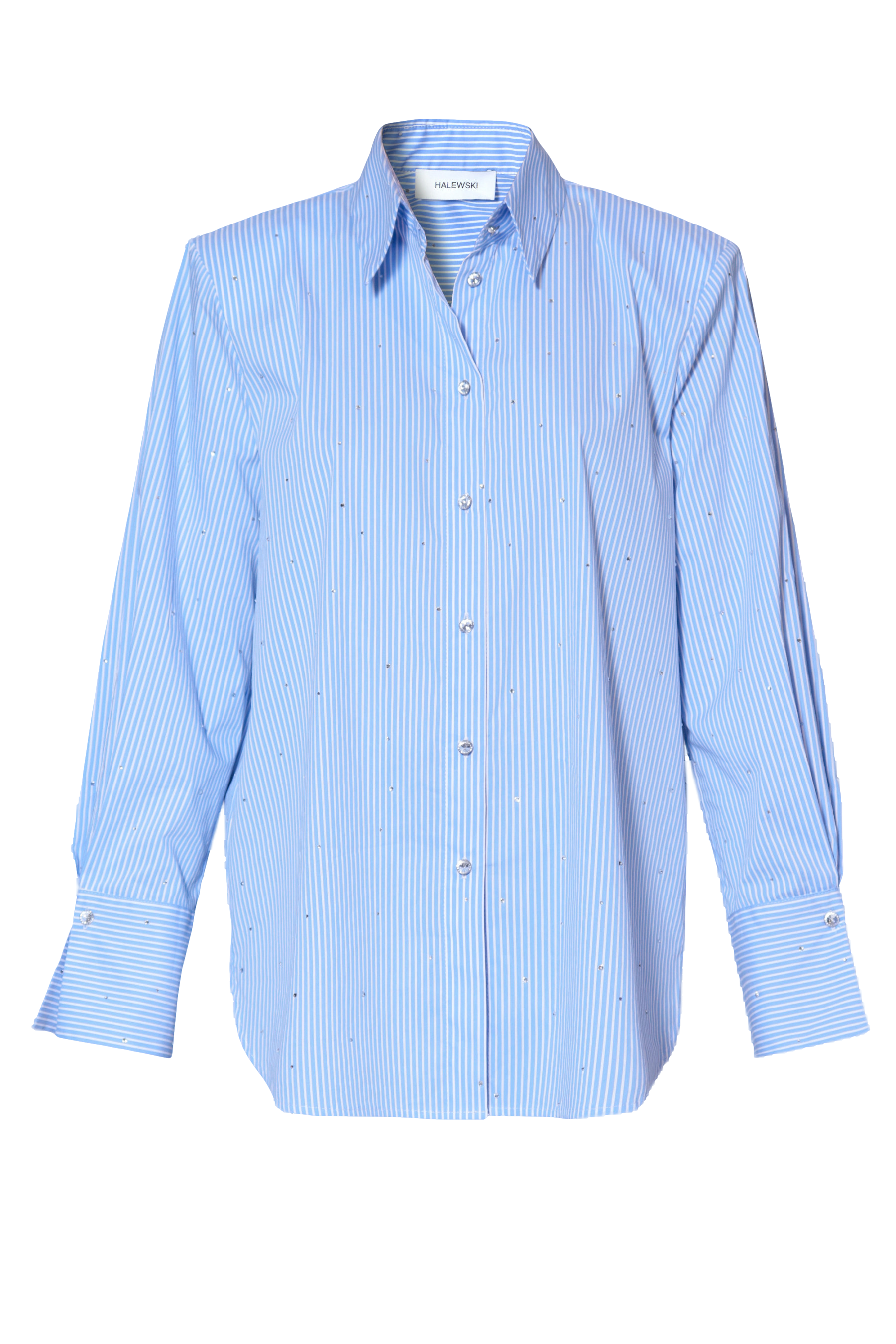 Shirt Irma Light Blue Jets - Blue - M - HALEWSKI - Shirts Shirt Irma Light Blue Jets - Blue - M - HALEWSKI - Shirts von HALEWSKI