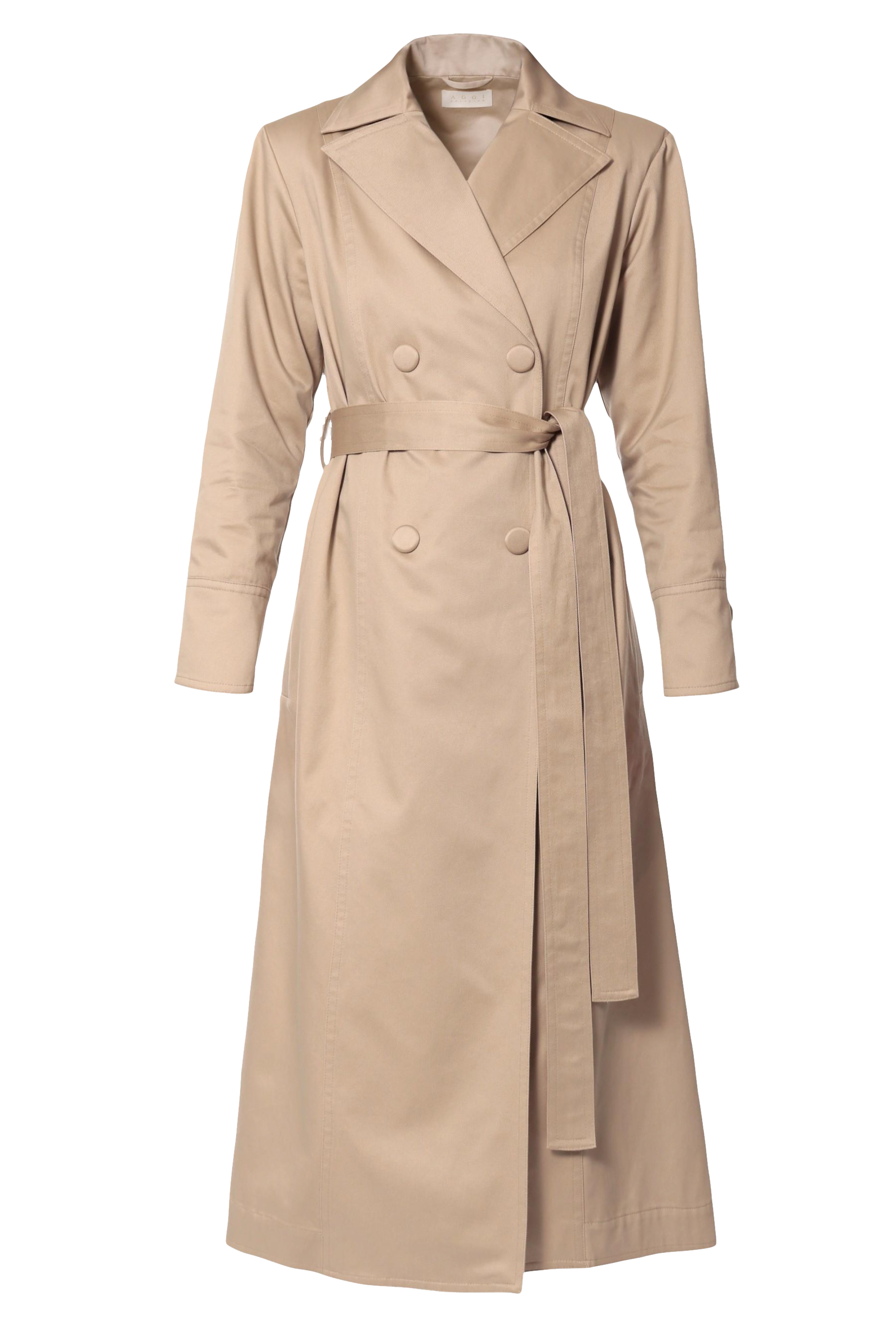 HALEWSKI | Trench Coat Logan Natural Beige | Women's Dusty Beige Trench coats von HALEWSKI