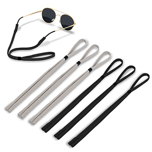 HALF CRESCEN Sonnenbrillenband (6 Stück) Sport Brillenband Brillenbänder für Männer Brillenhalter/Lanyard für Damen von HALF CRESCEN
