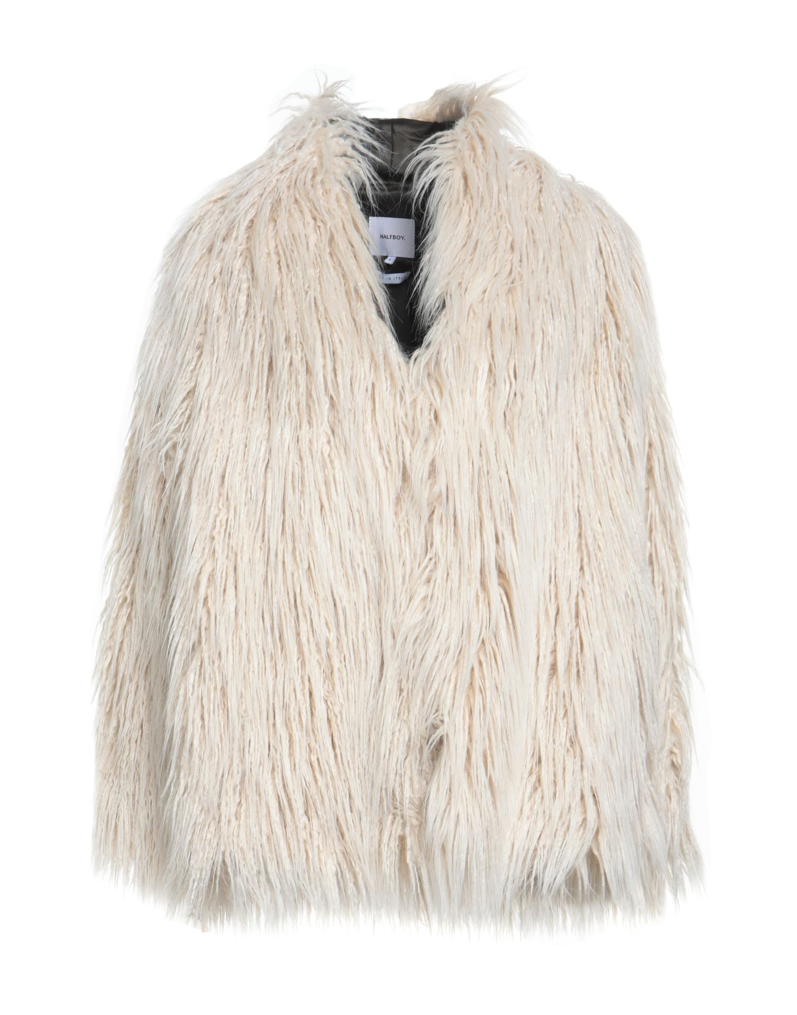 HALFBOY Shearling- & Kunstfell Damen Beige von HALFBOY