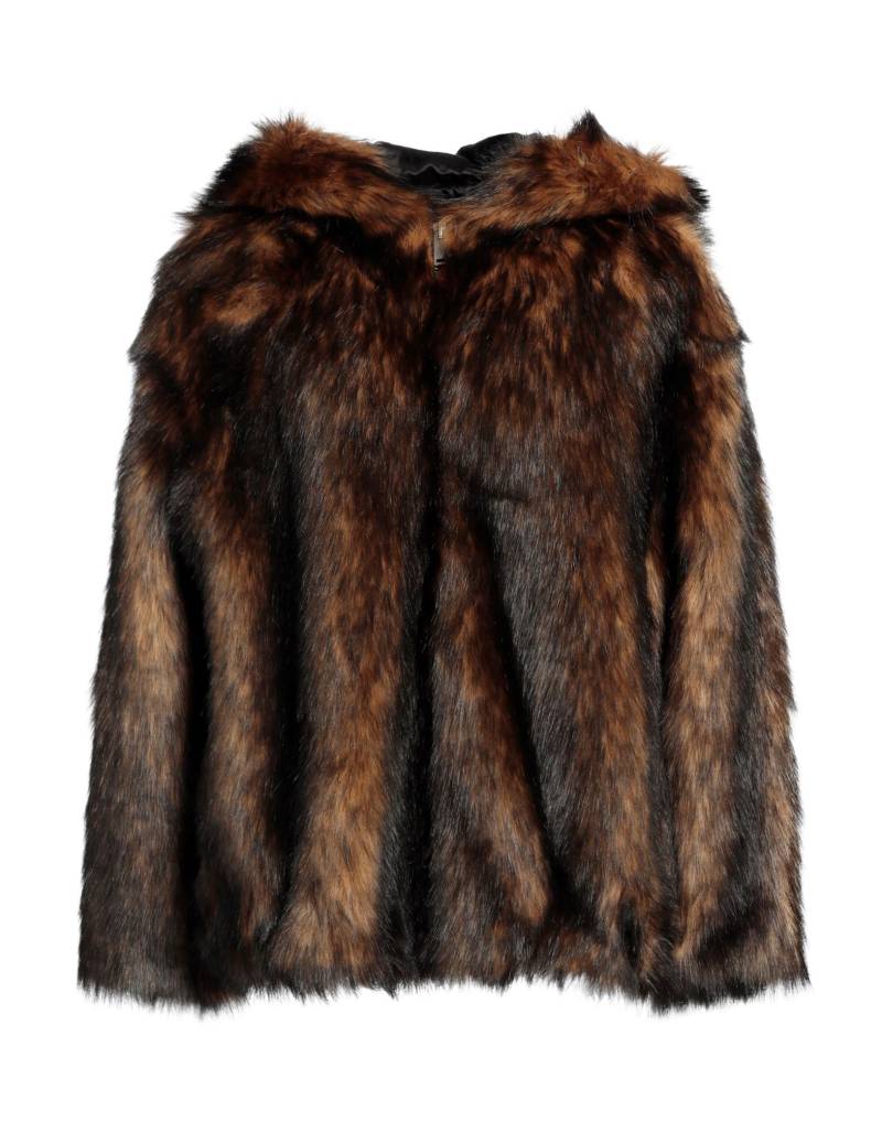 HALFBOY Shearling- & Kunstfell Damen Kamel von HALFBOY