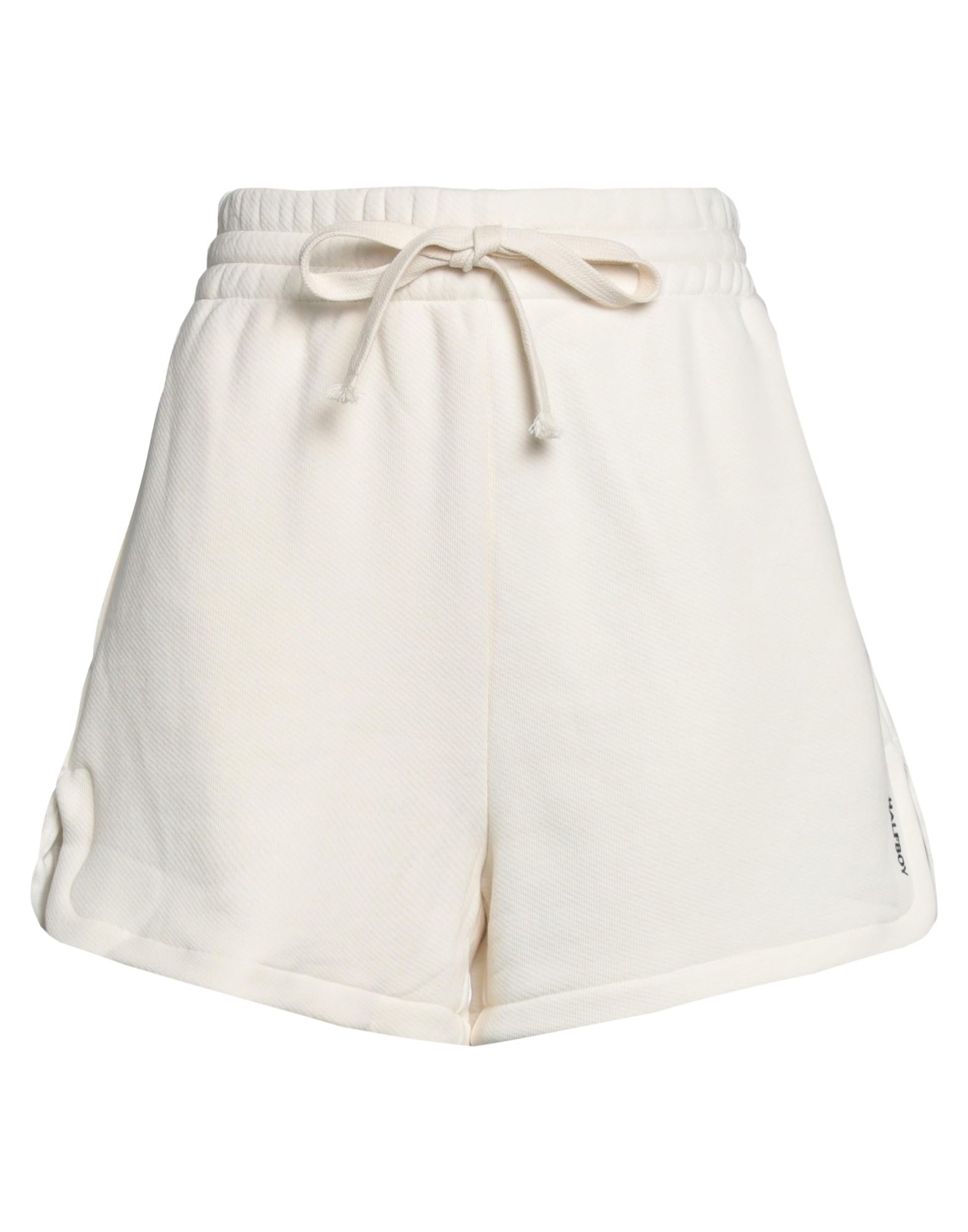 HALFBOY Shorts & Bermudashorts Damen Cremeweiß von HALFBOY