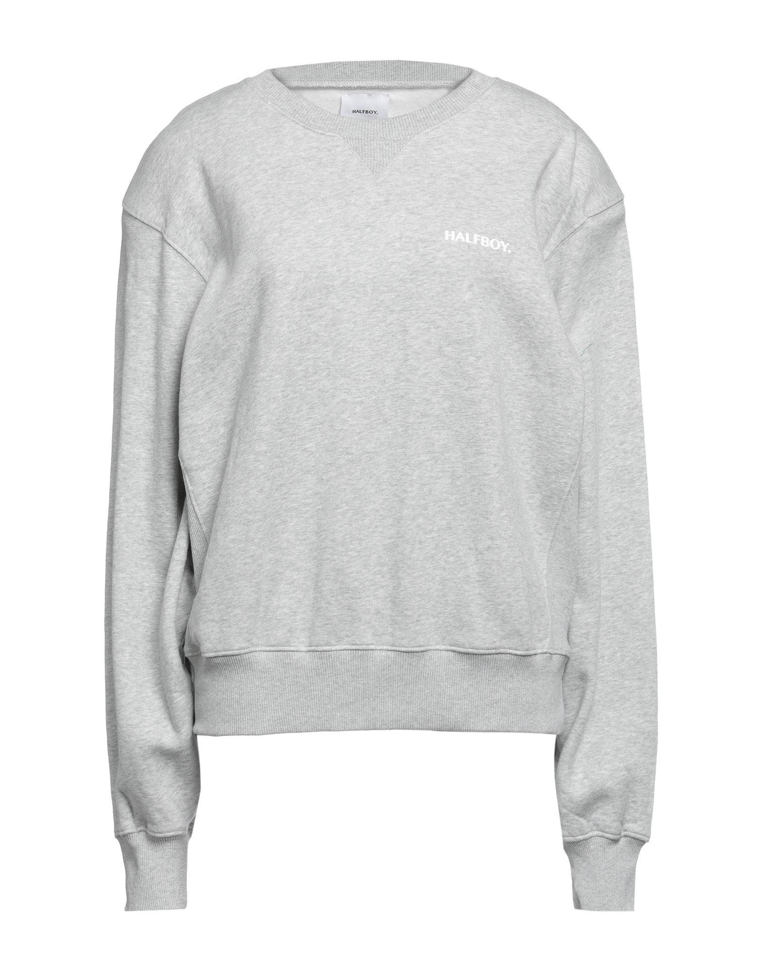 HALFBOY Sweatshirt Damen Hellgrau von HALFBOY