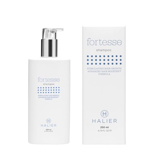 Halier Fortesse Shampoo gegen Haarausfall für Frauen 250 ml - Stärkendes Haarwachstum mit Biotin & Ackerschachtelhalm - Dermatologisch Getestet von HALIER