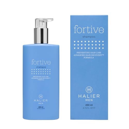 Halier Shampoo gegen Haarausfall für Herren 250ml - Haarwachstum Beschleunigen mit Biotin Arganöl Mandelöl, Anti Haarverlust - Ohne Sulfate, Parabene von HALIER