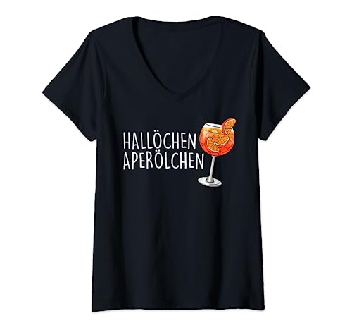 Damen HALLÖCHEN APERÖLCHEN - OFFICIAL SPRITZ CLUB. Fun I NEW!!! T-Shirt mit V-Ausschnitt Damen HALLÖCHEN APERÖLCHEN - OFFICIAL SPRITZ CLUB. Fun I NEW!!! T-Shirt mit V-Ausschnitt von HALLÖCHEN APERÖLCHEN - OFFICIAL SPRITZ CLUB #1