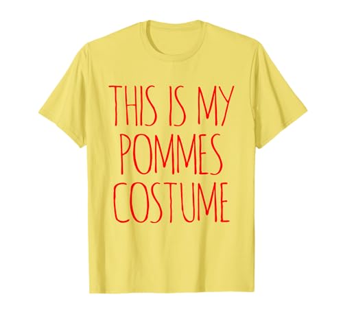 HALLOWEEN POMMES DEKO KOSTÜM VERKLEIDUNG DAMEN HERREN KINDER T-Shirt HALLOWEEN POMMES DEKO KOSTÜM VERKLEIDUNG DAMEN HERREN KINDER T-Shirt von HALLOWEEN POMMES KOSTÜM FANCY DRESS KINDER MÄNNER