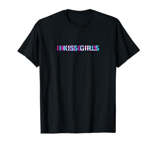 I Kiss Girls Goth Aesthetic Grunge Gothic LGBT LGBTQ Lesbian T-Shirt I Kiss Girls Goth Aesthetic Grunge Gothic LGBT LGBTQ Lesbian T-Shirt von HALLUS