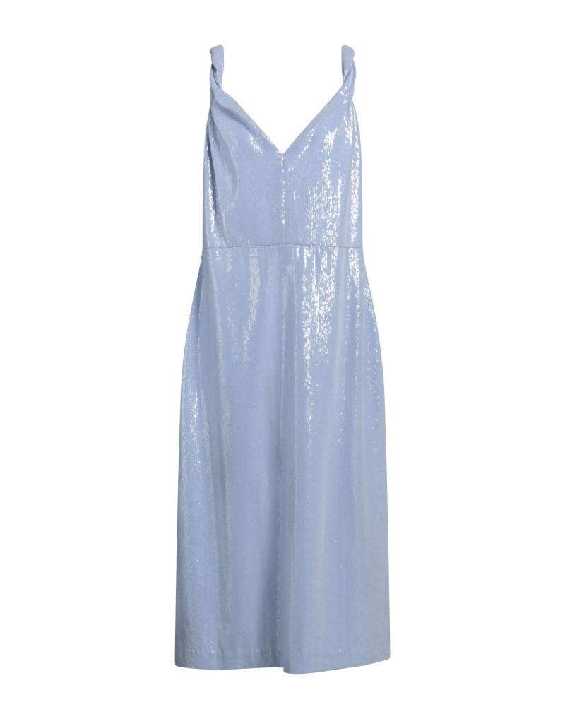 HALSTON Midi-kleid Damen Hellblau von HALSTON