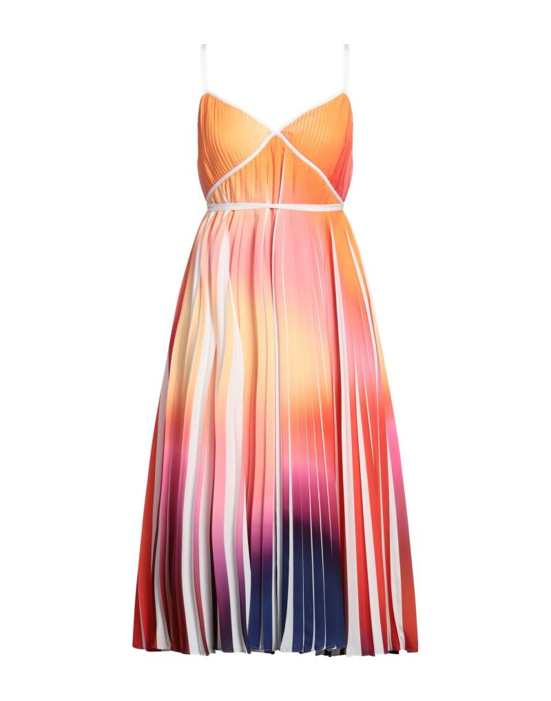 HALSTON Midi-kleid Damen Orange von HALSTON