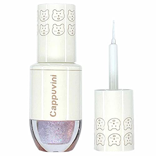 Bowling Liquid Eyeshadow Highlighter Seidenraupenstift | Flüssiges Glitzer-Bowling-Lidschatten-Make-up | 0,05 oz Augen Make-up Watery Texture Face Body Glitter Set Brighten Highlight Hamagi Bowling Liquid Eyeshadow Highlighter Seidenraupenstift | Flüssiges Glitzer-Bowling-Lidschatten-Make-up | 0,05 oz Augen Make-up Watery Texture Face Body Glitter Set Brighten Highlight Hamagi von HAMAGI