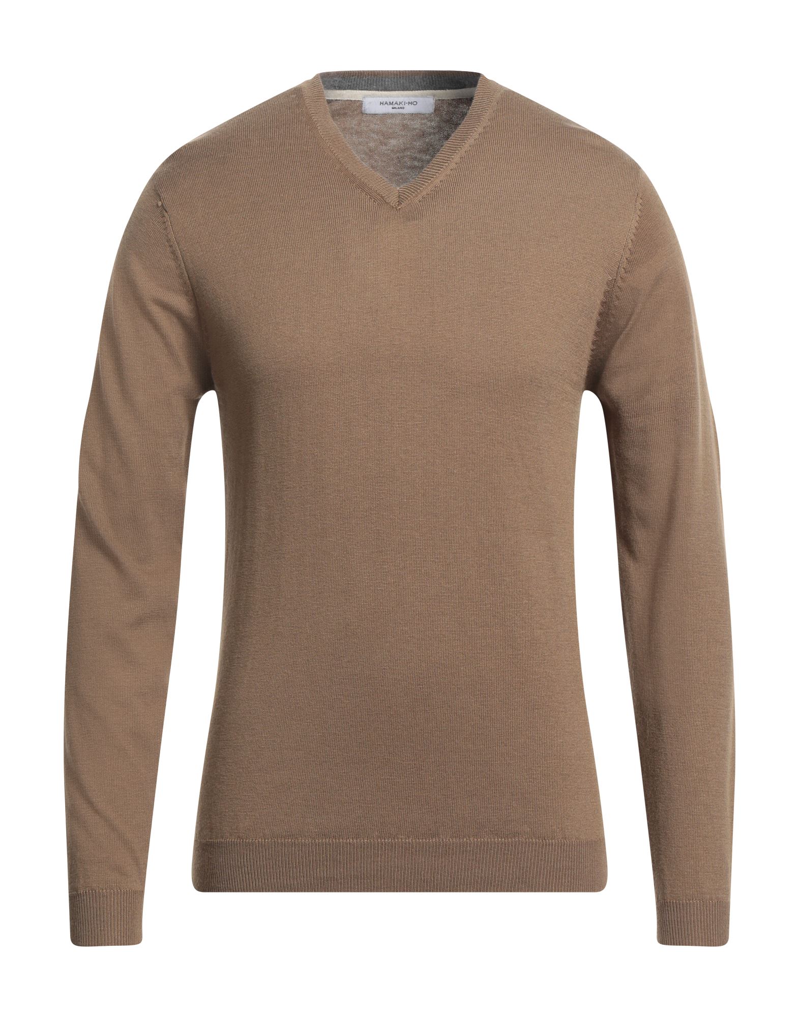 HAMAKI-HO Pullover Herren Khaki von HAMAKI-HO