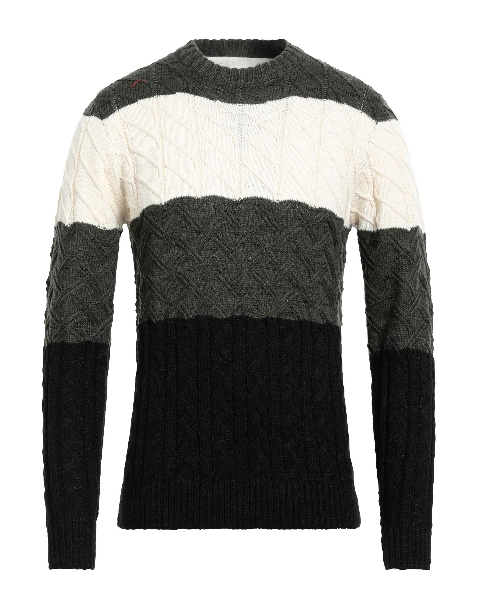 HAMAKI-HO Pullover Herren Militärgrün von HAMAKI-HO