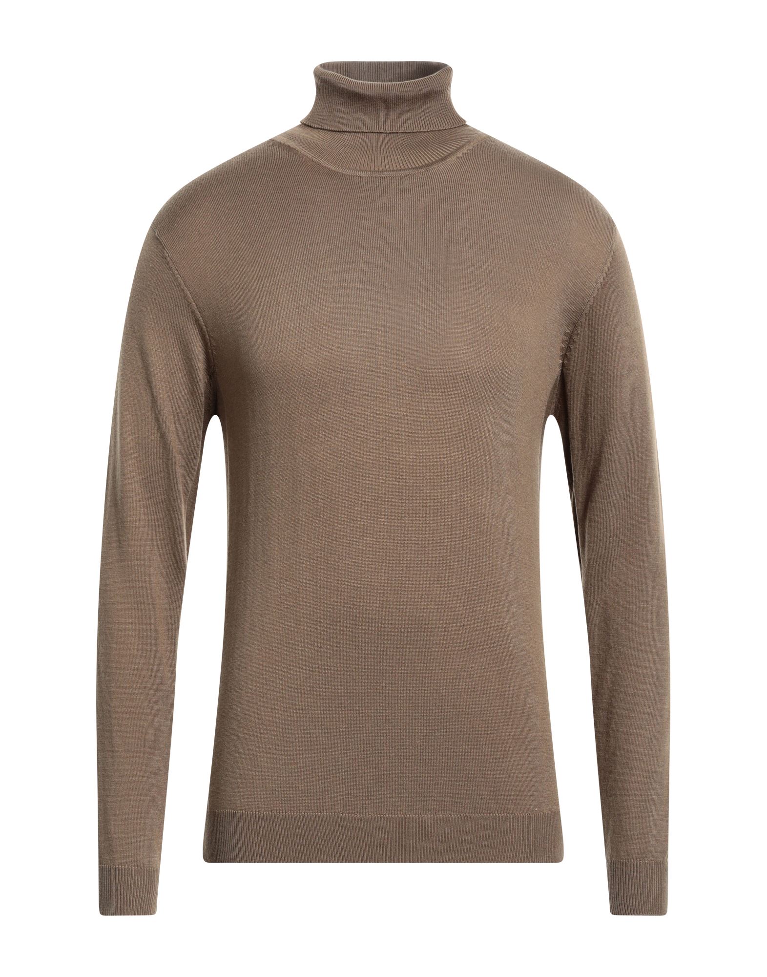 HAMAKI-HO Rollkragenpullover Herren Khaki von HAMAKI-HO