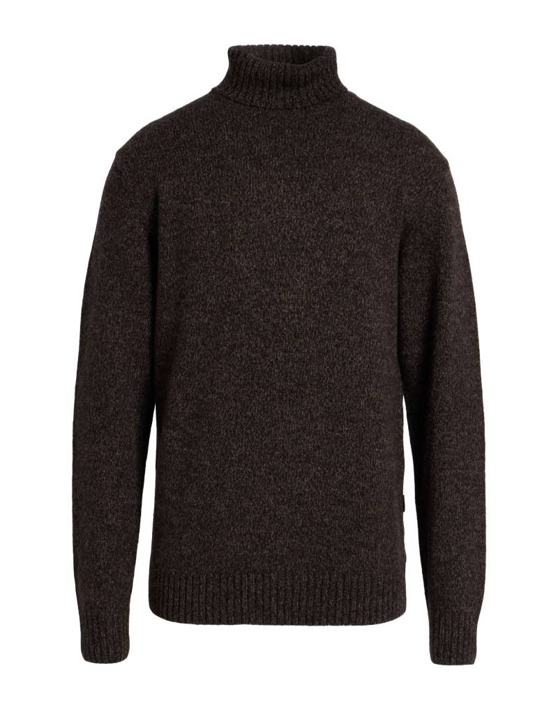 HAMAKI-HO Rollkragenpullover Herren Schokobraun von HAMAKI-HO