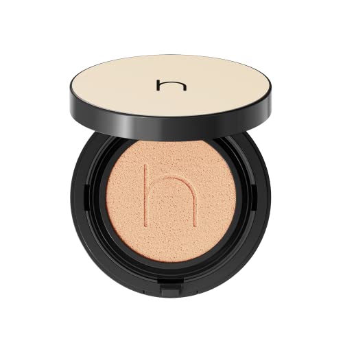 HAMEL Veganes Aqua Glow Zero-Fit-Kissen, Sonnenschutz für koreanisches Make-up SPF50+ PA++++, 72% Essence Cushion Foundation #23 Beige (Neutral Beige) von HAMEL