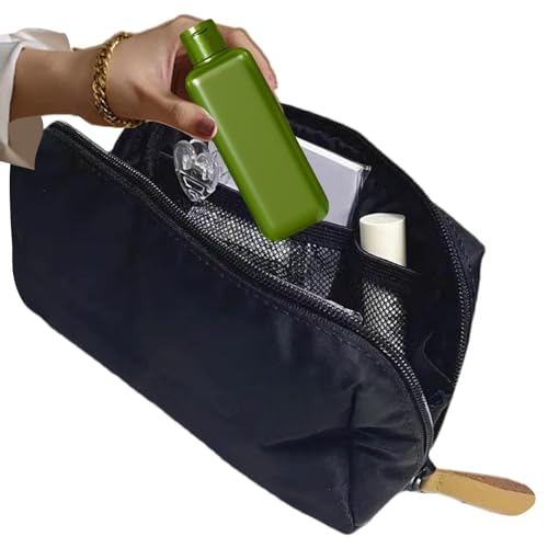 Federmäppchen mit Reißverschluss, Federmäppchen - Faltbares, leichtes Federmäppchen mit großem Fassungsvermögen,Tragbare Kosmetiktasche, weiche multifunktionale Schreibwarentasche mit Reißverschluss f von HAMIL