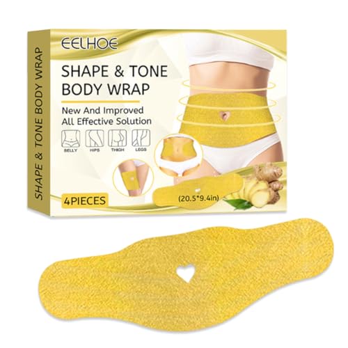 4 Stück Detox patches abnehmen,Abnehmen Patch, Slim Patch, Abnehmpflaster für Schnelle Fettverbrennung am Bauch, Stoffwechsel-Beschleuniger mit Natürlichen Kräutern, Anti-Cellulite von HAMKU