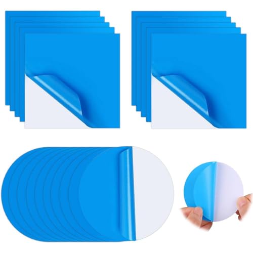 HAMKU 20 Stück Selbstklebende Reparaturflicken Pool für Schwimmbecken, Pool Flicken Unterwasser, Pool Reparaturset Unterwasser, Pool Patches für Wasserbett Schwimmbäder Aufblasbares Boot von HAMKU