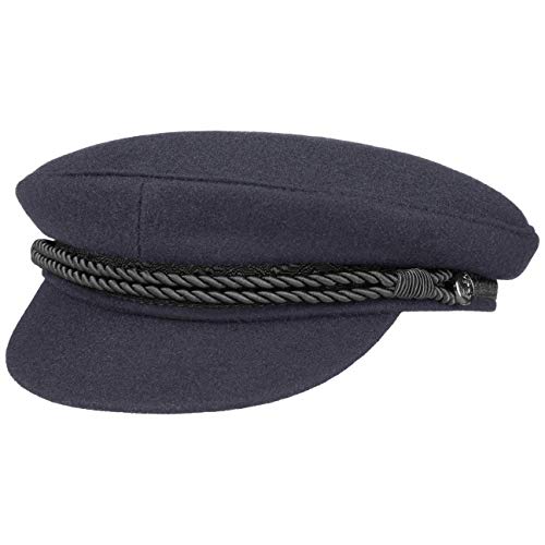 HAMMABURG Elbe Sailor Fisherman - Cap Men - Made in EU - Blau - 53 EU HAMMABURG Elbe Sailor Fisherman - Cap Men - Made in EU - Blau - 53 EU von HAMMABURG