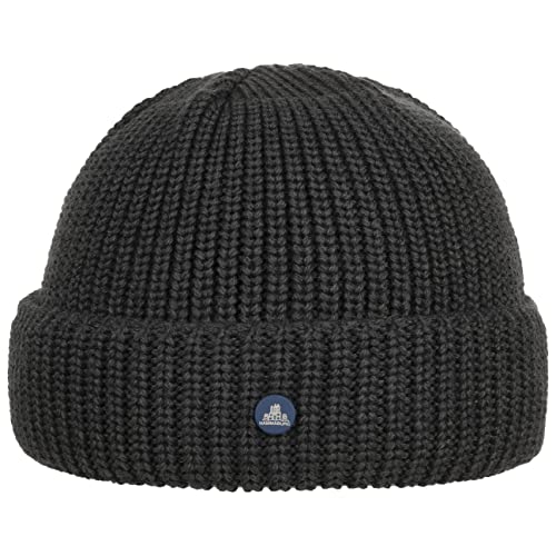 HAMMABURG Strick Dockermütze Damen/Herren - Made in Italy - Beanie mit Wolle - Mütze in Einheitsgröße - Herbst/Winter anthrazit One Size HAMMABURG Strick Dockermütze Damen/Herren - Made in Italy - Beanie mit Wolle - Mütze in Einheitsgröße - Herbst/Winter anthrazit One Size von HAMMABURG