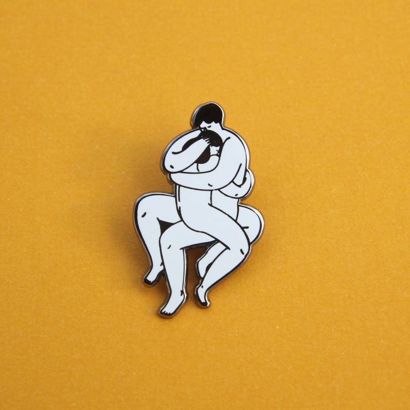 Kuschel Pin - Frau &mann Version Kuschel Pin - Frau &mann Version von HAMMERCHEN