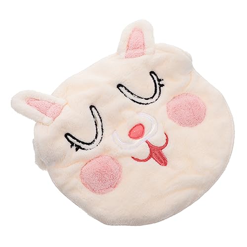 HAMPPLIES 1 Satz Cartoon Maske Handtuch für Gesichtspflege Wiederverwendbares Feuchtigkeitsspendendes Tuch für Zuhause Schönheitssalon zur Linderung von Kopfschmerzen und Migräne von HAMPPLIES