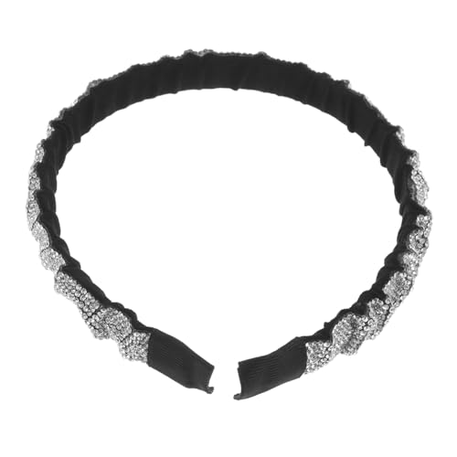 HAMPPLIES Mädchen Haarband Strass Kopfschmuck Flanell Rutschfestes Haaraccessoire Für Damen Und Mädchen Für Alltag Und Besondere Anlässe von HAMPPLIES