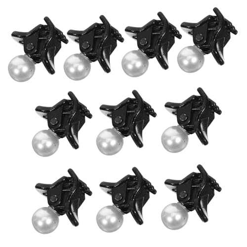 HAMPPLIES 10 Stück Perlen Haarspange Damen Haarspangen Damen Accessoires Niedliche Haarspangen Haarclips Zartes Haaraccessoire Elegantes Haarschmuck Kunststoff Schwarz HAMPPLIES 10 Stück Perlen Haarspange Damen Haarspangen Damen Accessoires Niedliche Haarspangen Haarclips Zartes Haaraccessoire Elegantes Haarschmuck Kunststoff Schwarz von HAMPPLIES