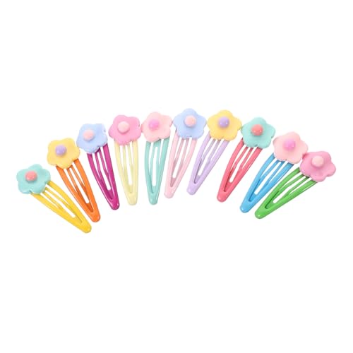 HAMPPLIES 10 Stück Teiliges Bunte Haarklammern für Frauen Süße Candy Farben Haarspangen Rutschfestes Material Vielseitig Einsetzbar für Alltag und Besondere Anlässe Komfortabel und von HAMPPLIES