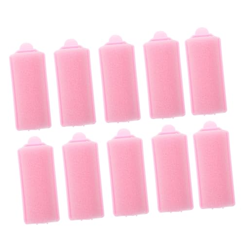 HAMPPLIES 10 Stück Teiliges Haar Schwammwickler DIY Haarstyling Tool Sanfte Locken ohne Haarschaden Zeitsparend und Einfach Anzuwenden Geeignet für Frauen Zufälliger Stil von HAMPPLIES