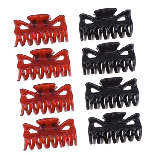 HAMPPLIES 10 Stück Teiliges Haarklammern aus Robustem PP Material Einfache Ponytail Clips für Mädchen und Frauen Rutschfeste Haarspangen Geeignet für Alltag und Festtage Wie Weihnachten und von HAMPPLIES