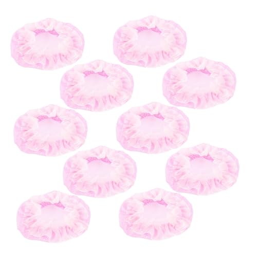 HAMPPLIES 10 Stück Teiliges Haarnetz für Damen Transparentes Unsichtbares Haarnetz Elastisch und Langlebig für Ballett Tanz und Hochsteckfrisuren Einfach Anzubringen und Fester Sitz von HAMPPLIES