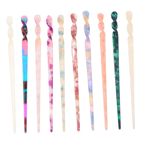 HAMPPLIES 10 Stück Teiliges Haarschmuck aus Leichtem Langlebigem Material Multifunktionale Traditionelle Haarstäbchen mit Rutschfester Haltekraft Design für Verschiedene Frisuren für Frauen HAMPPLIES 10 Stück Teiliges Haarschmuck aus Leichtem Langlebigem Material Multifunktionale Traditionelle Haarstäbchen mit Rutschfester Haltekraft Design für Verschiedene Frisuren für Frauen von HAMPPLIES