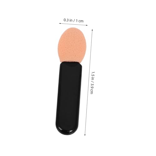 HAMPPLIES 10 Stück Teiliges Mini Lidschattenpinsel Weichem Schwamm Präzise Make up Applikatoren für Augen Lippen und Concealer Kompakt und Vielseitig für Frauen und Mädchen von HAMPPLIES