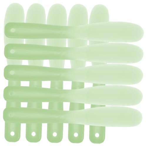 HAMPPLIES 10 Stück Teiliges Silikon Makeup Spatel Langlebig und Flexibel zum Mischen von Foundation Gesichtsmaske und Nagellack Praktische Kosmetik spatel für Präzises Wiederverwendbar von HAMPPLIES