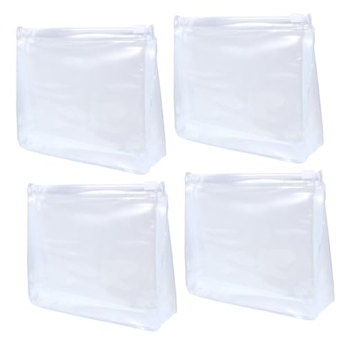 HAMPPLIES 10 Stück Teiliges Transparente Kosmetiktaschen aus Wasserdichtem PVC mit Reißverschluss Vielseitige Makeup Organizer Taschen für Reisen Kulturbeutel Toilettenartikel und von HAMPPLIES