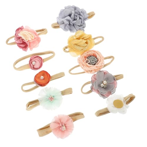HAMPPLIES 10-teiliges Baby-stirnband-set Mit Blumenmuster – Blumenmädchen-accessoires Für Kleinkinder Säuglinge Neugeborene – Bezaubernde Blumen-haarbänder Für Mädchen HAMPPLIES 10-teiliges Baby-stirnband-set Mit Blumenmuster – Blumenmädchen-accessoires Für Kleinkinder Säuglinge Neugeborene – Bezaubernde Blumen-haarbänder Für Mädchen von HAMPPLIES