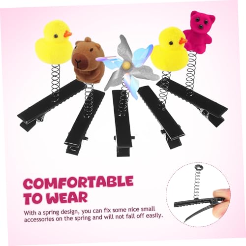 HAMPPLIES 100stücke Entenschnabel Clip Eisen Haarnadel Diy Zubehör Bastelbedarf Federeisen Haarspange Materialien Für Haaraccessoires von HAMPPLIES