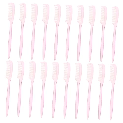 HAMPPLIES 100 Stück Mini Beauty Kamm Augenbrauenkamm Wimpern Separator Mascara Pinsel Tragbar Für Styling Formung Make Up Werkzeug Damen von HAMPPLIES