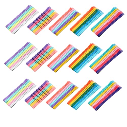HAMPPLIES 100 Stück Teiliges Haarnadel Bunte Macaron Haarspangen Mädchen Party Haarschmuck Komfortabel Schonend Geeignet für Geburtstage Festivals und Alltagsfrisuren von HAMPPLIES
