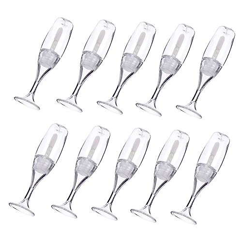 HAMPPLIES 10stücke Leere Lip Gloss Rohre Glas Lip Balsam Flaschen Lippenfarbenbehälter Kosmetiktuben Für Reisen Und Basteln HAMPPLIES 10stücke Leere Lip Gloss Rohre Glas Lip Balsam Flaschen Lippenfarbenbehälter Kosmetiktuben Für Reisen Und Basteln von HAMPPLIES