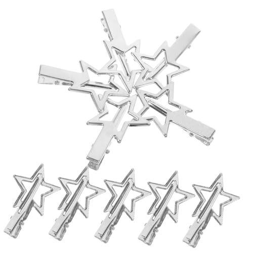 HAMPPLIES 10stücke Metall Haarspangen Mit Stern-design Haarklammern Für Frauen Und Mädchen Dekorative Haarspangen Aus Metall Für Fransen Und Seitenhaar HAMPPLIES 10stücke Metall Haarspangen Mit Stern-design Haarklammern Für Frauen Und Mädchen Dekorative Haarspangen Aus Metall Für Fransen Und Seitenhaar von HAMPPLIES