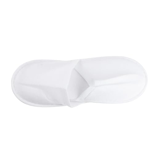 HAMPPLIES 12 Paare Einweg Hausschuhe Rutschfest Hotel Slipper Sommer Gäste Hausschuhe für Damen und Herren Praktische Leichte Disposable Slippers für Spa Reise und Zuhause von HAMPPLIES