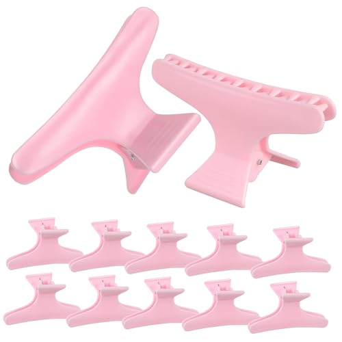 HAMPPLIES 12stücke Schmetterling Haarklammern Robuste Haarschneider Clips Für Damen Vielseitige Haarstylings Und Farboptionen Für Frisuren Und Friseure von HAMPPLIES