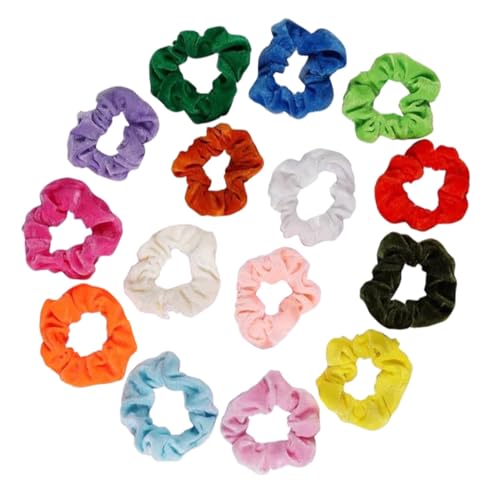 HAMPPLIES 15stücke Haarseile Haarringe Haargummis Haarschmuck Komfortables Flanell Haar Krawatten Für Frauen Geeignet Für Alltag Und Formelle Anlässe Wie Abendpartys Und Hochzeitsfeiern von HAMPPLIES