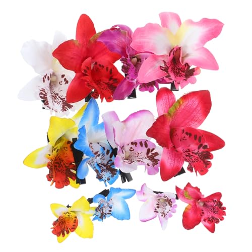 HAMPPLIES 16 Stück Teiliges Blumen Haarclip Set für Mädchen und Vielseitige Haarschmuck Accessoires für Trendige Frisuren Leicht und Tragbar für Halbe Hochsteckfrisuren Modisches Highlight von HAMPPLIES