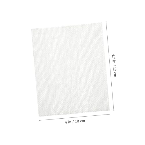 HAMPPLIES 2 Packungen Pack Dehnbare Baumwollpads für Feuchte Kompressen Sanfte Make Up Entferner Pads mit Hoher Wasseraufnahme Wiederverwendbare Gesichtspads für Toner und Hautpflege Leicht von HAMPPLIES