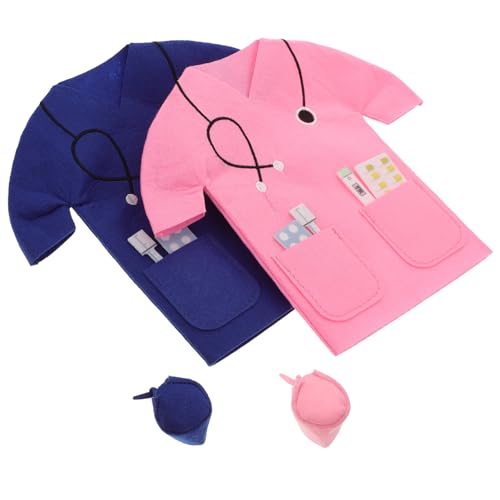 HAMPPLIES 2 Sätze Filz Weintragetaschen in Blau und Wiederverwendbare Flaschenhüllen mit Edlem Design als Geschenkverpackung für Weinflaschen bei Hochzeit Geburtstag Weihnachten und Festen von HAMPPLIES